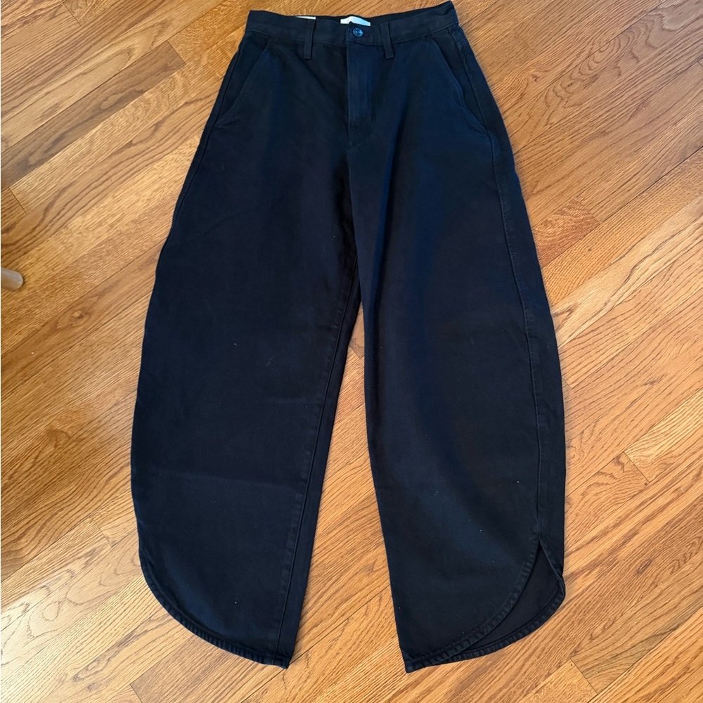 Black Wide-Leg Pants